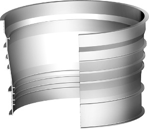 航空发动机风扇机匣（转载株洲钻石）