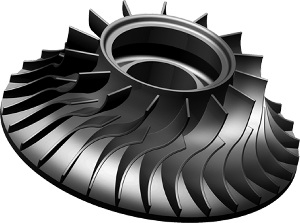 航空发动机叶盘、叶轮（转载株洲钻石）